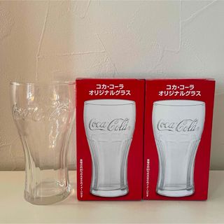 コカコーラ(コカ・コーラ)のコカコーラ　オリジナルグラス　コップ　ロゴ　レア商品　ヴィンテージ　レトロ(グラス/カップ)