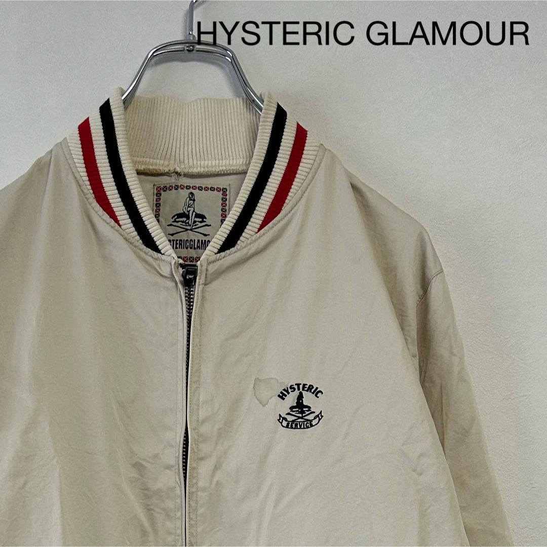 HYSTERIC GLAMOUR(ヒステリックグラマー)の古着 90s HYSTERIC GLAMOUR 長袖コットンブルゾン メンズのジャケット/アウター(ブルゾン)の商品写真