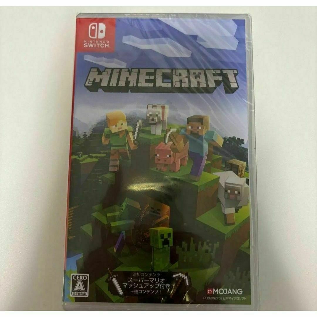 マインクラフト　Minecraft　Nintendo Switch 新品未開封 エンタメ/ホビーのゲームソフト/ゲーム機本体(家庭用ゲームソフト)の商品写真