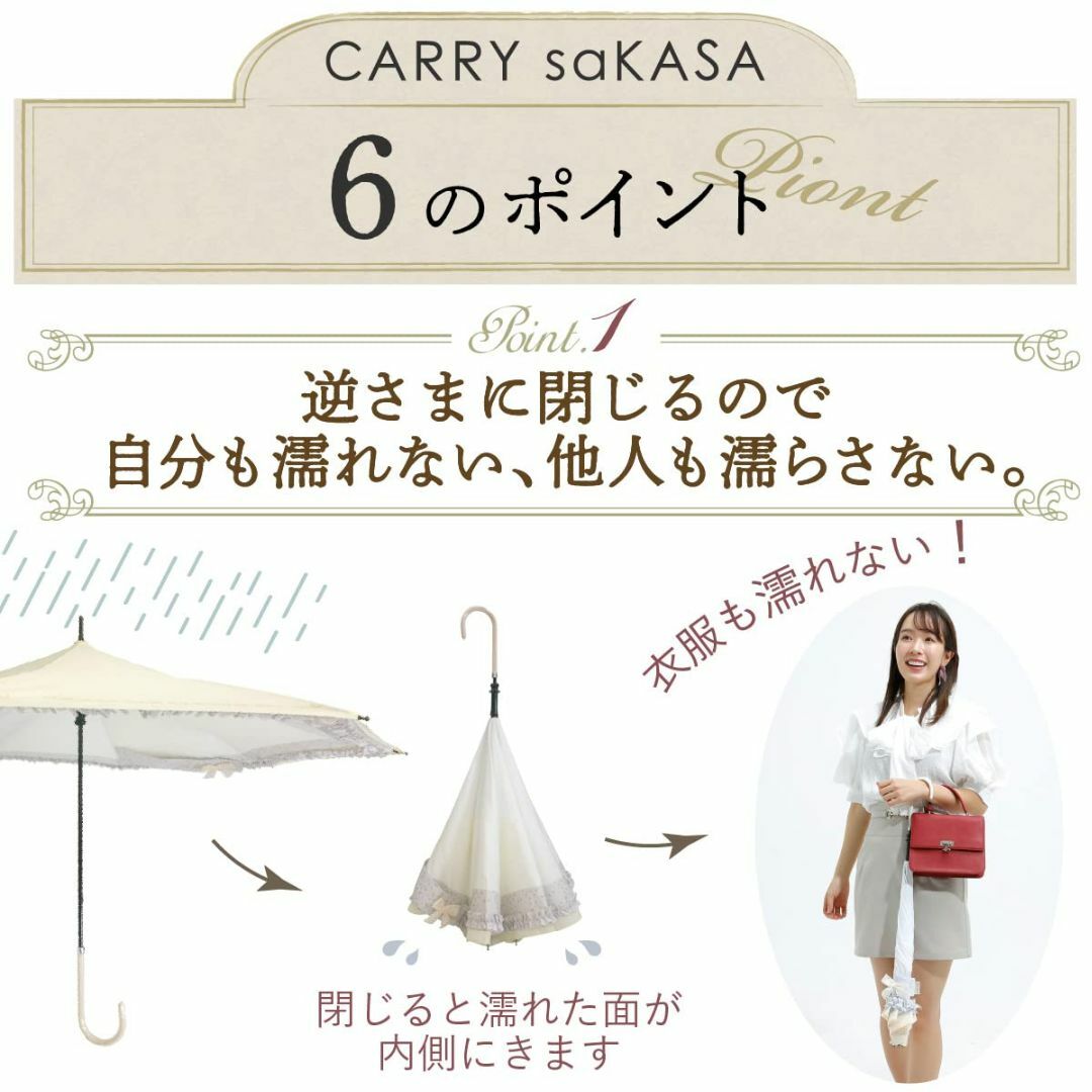 【色: ローラ・ベリー】【 CARRY saKASA キャリーサカサ Littl レディースのファッション小物(その他)の商品写真