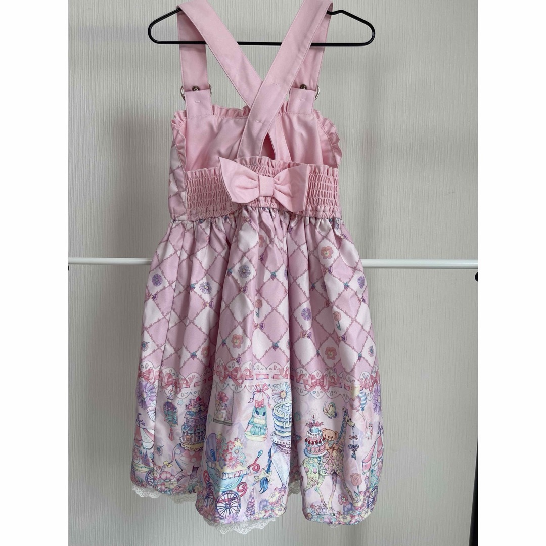 姫系ワンピース キッズ/ベビー/マタニティのキッズ服女の子用(90cm~)(ワンピース)の商品写真