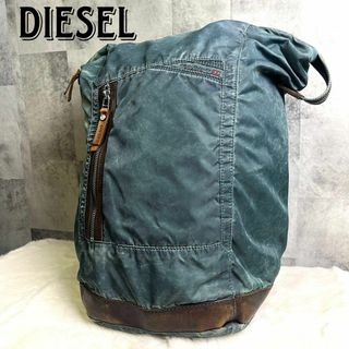 DIESEL - 希少 ディーゼル ブレイブマン バックパック リュック インディゴ カモフラ