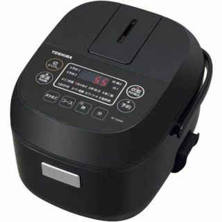 東芝 マイコンジャー炊飯器（3合炊き） ブラックTOSHIBA RC-5MFM-(その他)