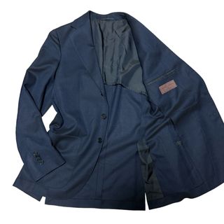 ユナイテッドアローズ(UNITED ARROWS)のUNITED ARROWS ウール メッシュ 3Bジャケット ネイビー 44(テーラードジャケット)