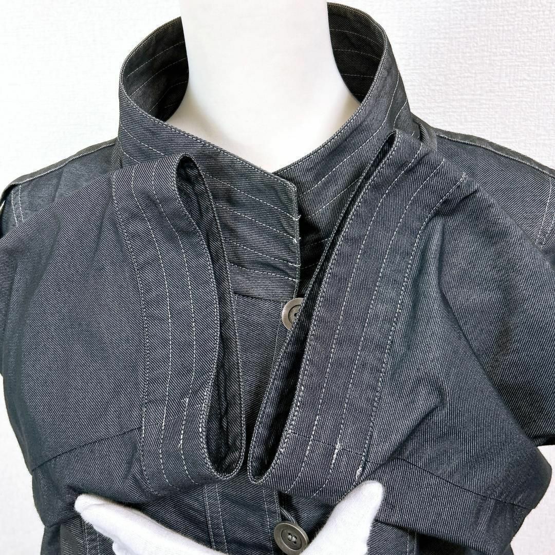 ■KANSAI BIS デニム風ジャケット デザインポケット 13号 レディースのジャケット/アウター(その他)の商品写真