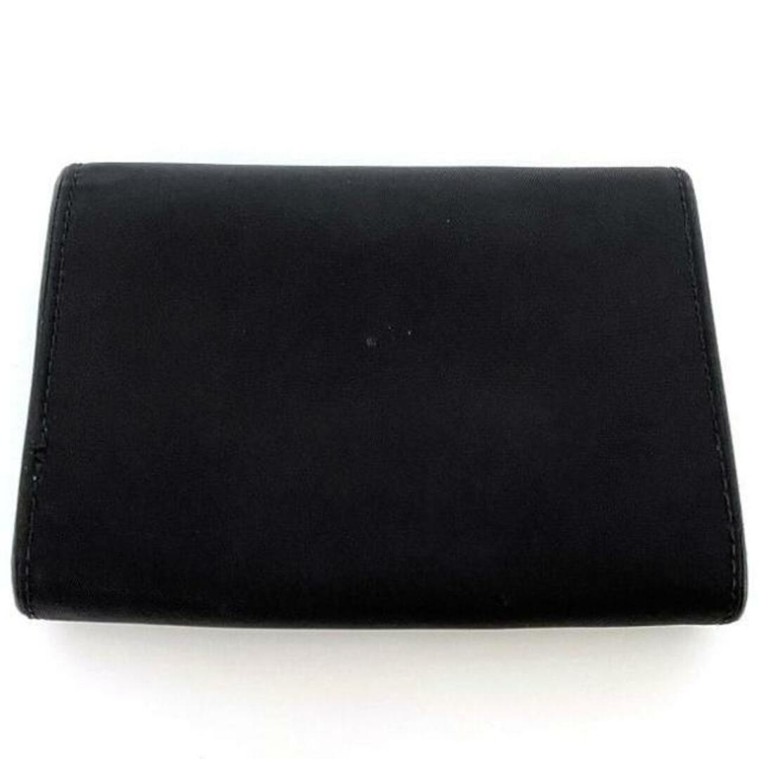 プラダ 三つ折り 財布 ブラック NERO コンパクト ナイロン プラダ 三つ折り 財布 ブラック NERO コンパクト ナイロン