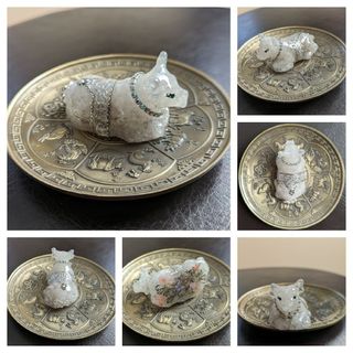 ✨専用です✨白い牛さん♥オルゴナイト(インテリア雑貨)