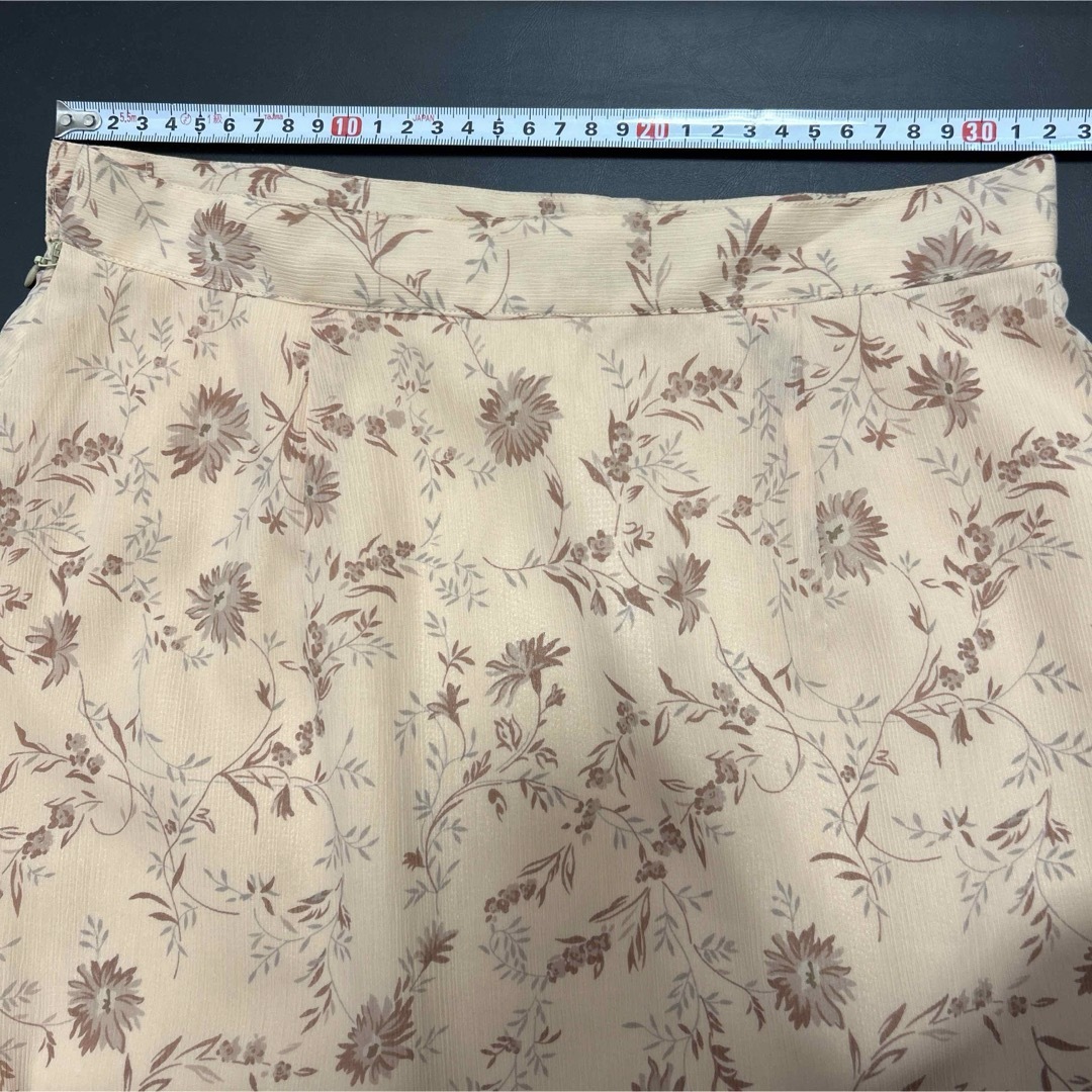 ベルメゾン(ベルメゾン)のオレンジ系台形ミニスカート レディースのスカート(ミニスカート)の商品写真