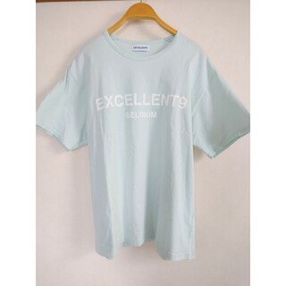 美品 excellent9  エクセレント9 ブランドロゴ Tシャツ(Tシャツ/カットソー(半袖/袖なし))