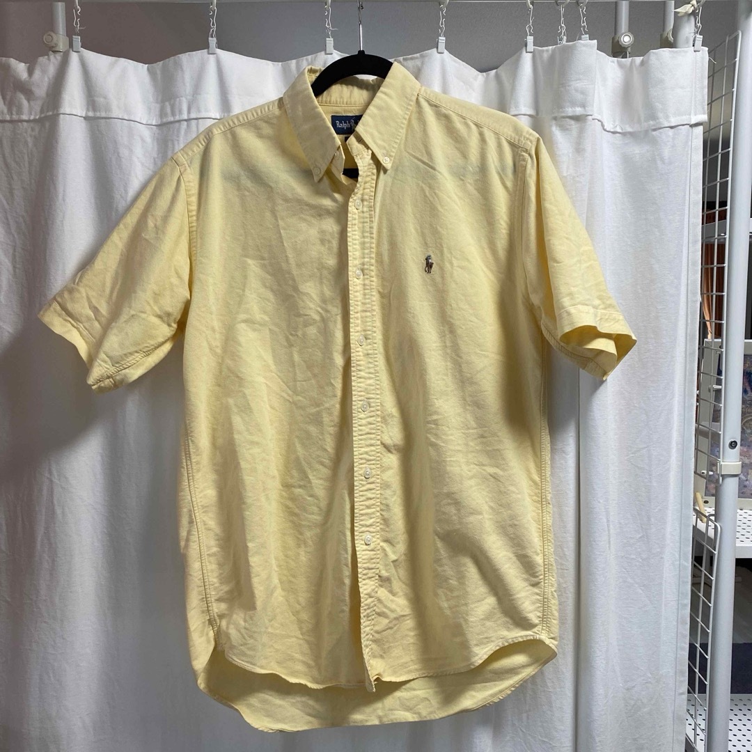 Ralph Lauren(ラルフローレン)のRalph Lauren ボタンダウン　ロゴ半袖シャツ メンズのトップス(シャツ)の商品写真