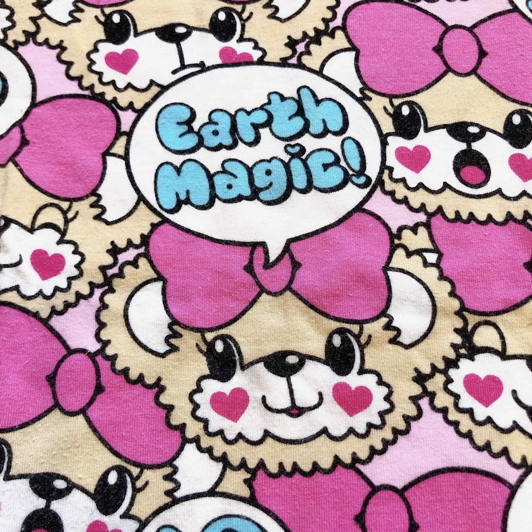 EARTHMAGIC(アースマジック)の【アースマジック】Tシャツ　100　120　まとめ売り　姉妹　リンクコーデ キッズ/ベビー/マタニティのキッズ服女の子用(90cm~)(Tシャツ/カットソー)の商品写真