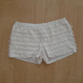 スナイデル(SNIDEL)のSnidel フリンジショートパンツ(ショートパンツ)