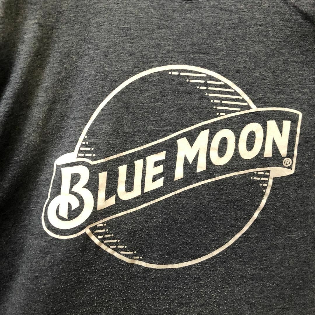 Blue Moon ビール 企業ロゴ USA輸入 ビック Tシャツ メンズのトップス(Tシャツ/カットソー(半袖/袖なし))の商品写真