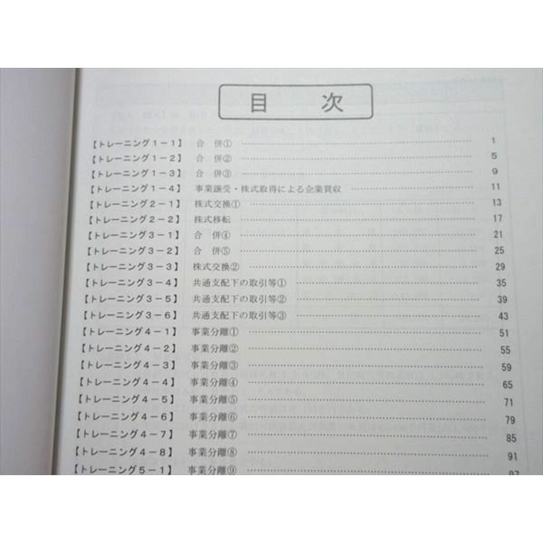 WL55-055TAC 公認会計士2023年合格目標 会計学 財務会計論【計算】トレーニング8/シート8企業結合・事業分離 未使用品2冊 12 m4B エンタメ/ホビーの本(ビジネス/経済)の商品写真