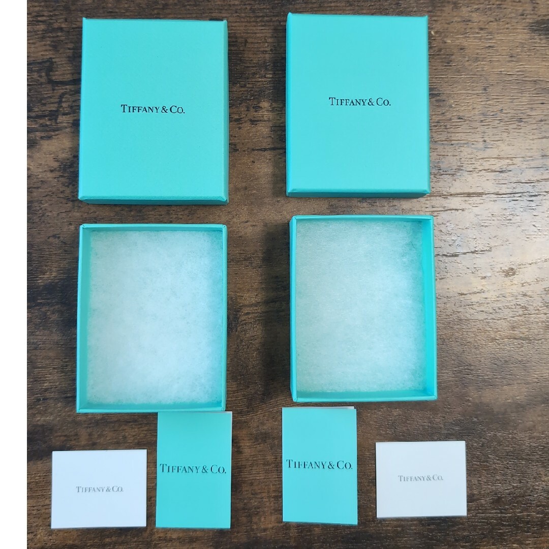 Tiffany　箱のみ　2個セット レディースのアクセサリー(その他)の商品写真