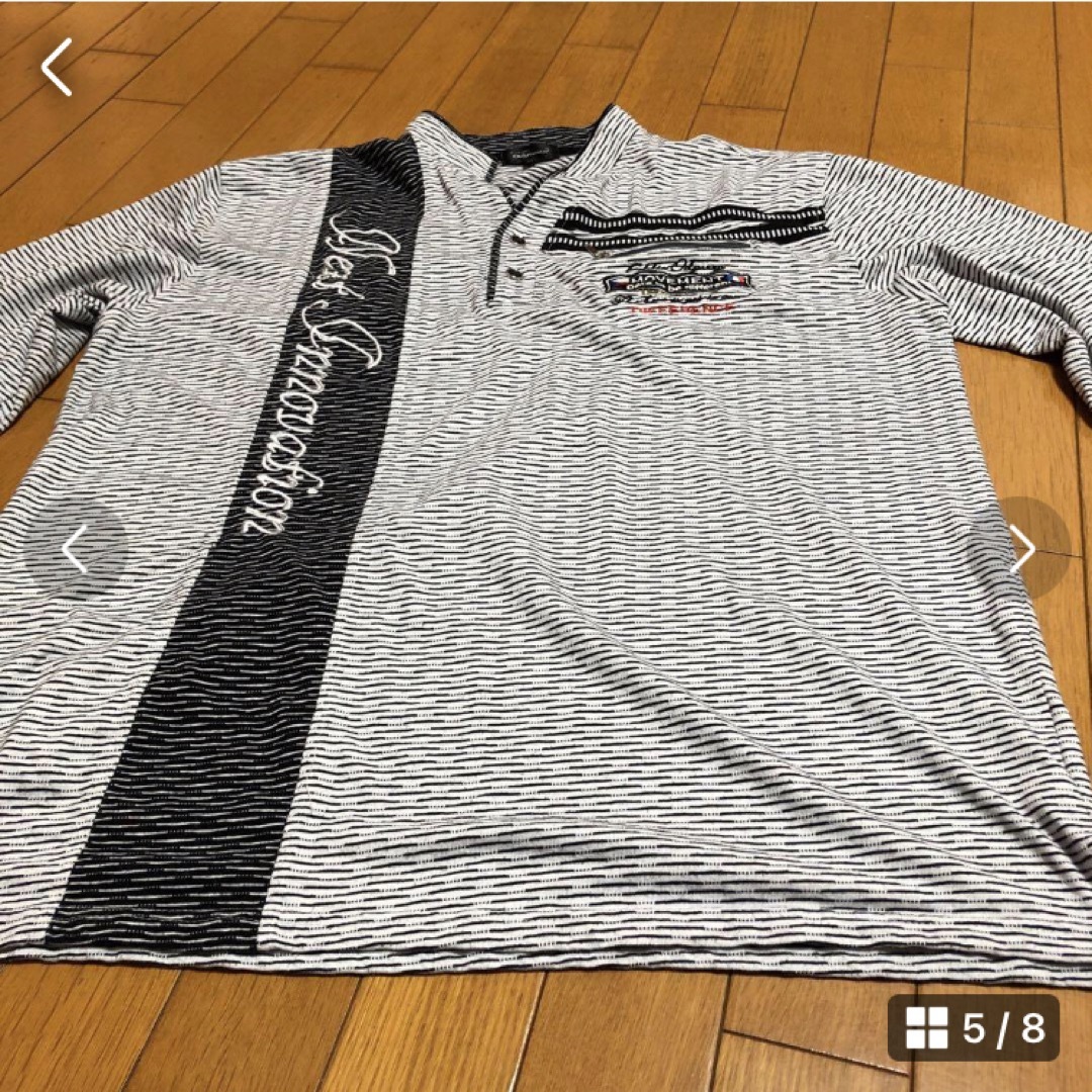 美品　eddie odyssey7分袖シャツ　3L メンズのトップス(Tシャツ/カットソー(七分/長袖))の商品写真