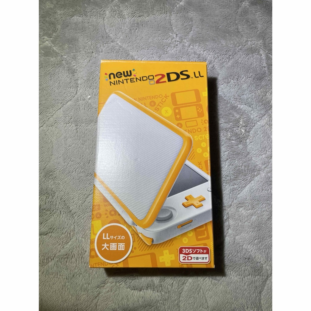 ニンテンドーDS(ニンテンドーDS)のジャンク　上液晶壊れ　Nintendoニンテンドー 2DS LL ホワイト/ エンタメ/ホビーのゲームソフト/ゲーム機本体(携帯用ゲーム機本体)の商品写真