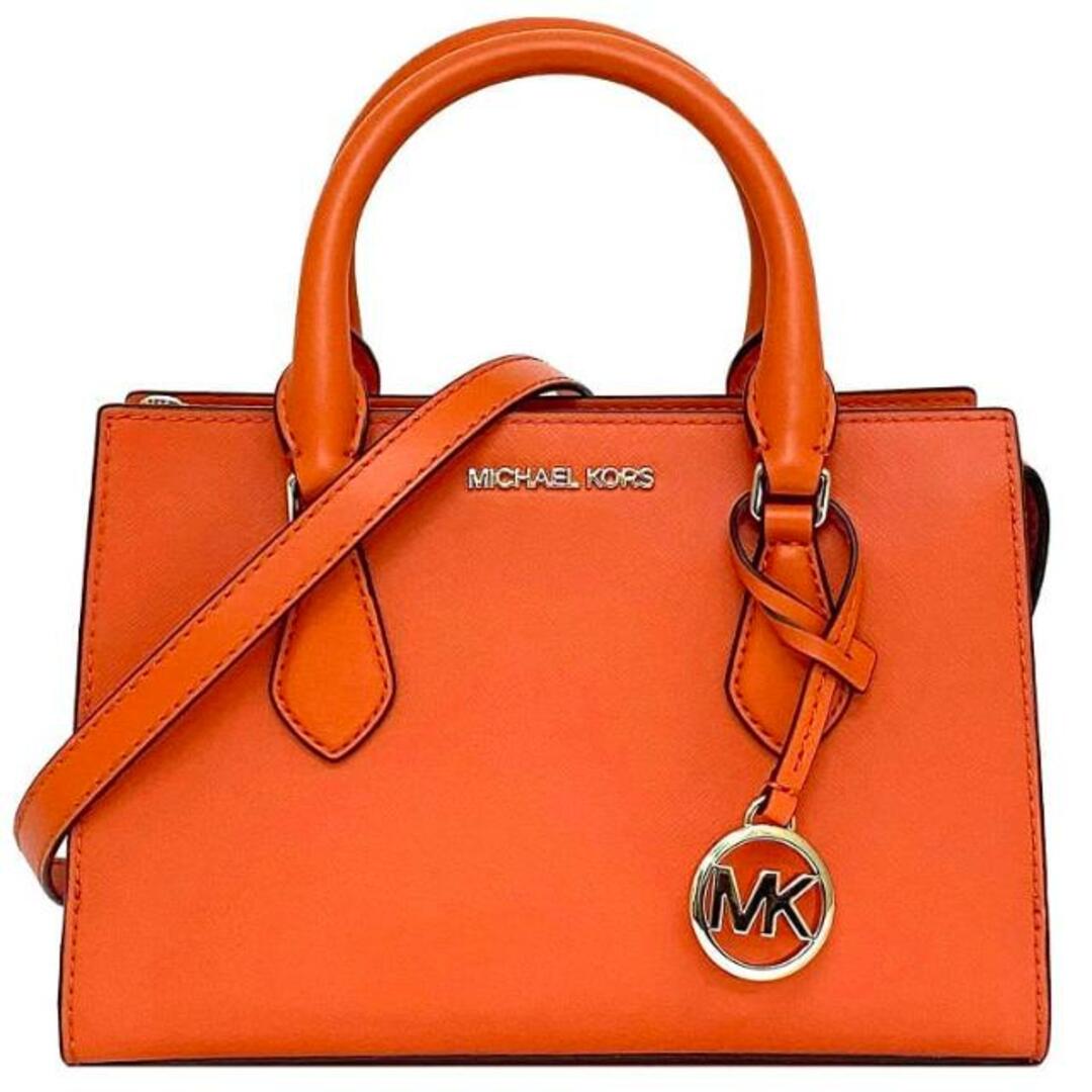 MICHAEL KORS - マイケルコース 2way バッグ オレンジ MICHAEL KORS - マイケルコース 2way バッグ オレンジ