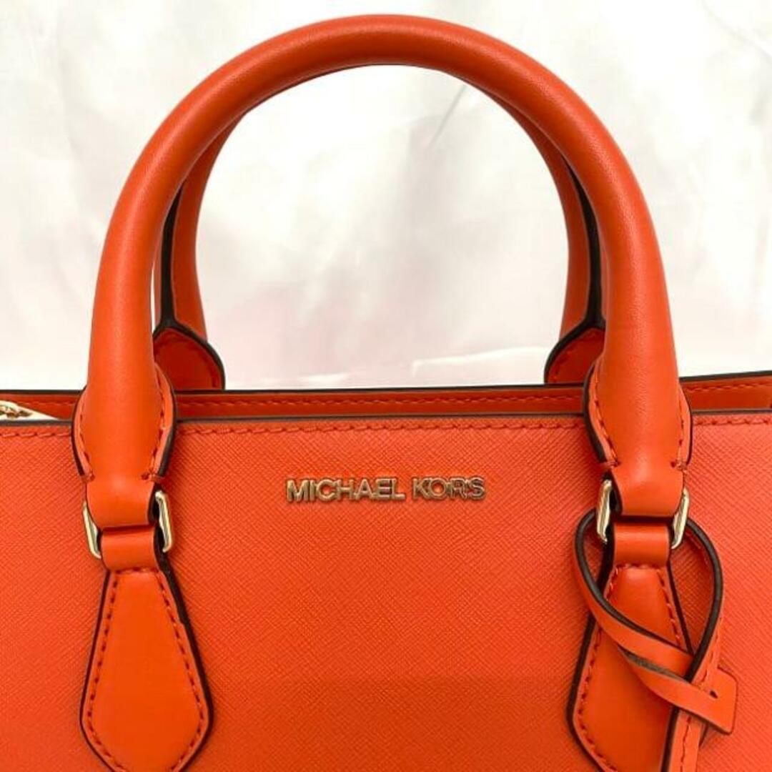MICHAEL KORS - マイケルコース 2way バッグ オレンジ MICHAEL KORS - マイケルコース 2way バッグ オレンジ