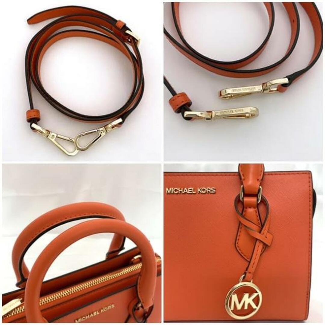 MICHAEL KORS - マイケルコース 2way バッグ オレンジ MICHAEL KORS - マイケルコース 2way バッグ オレンジ