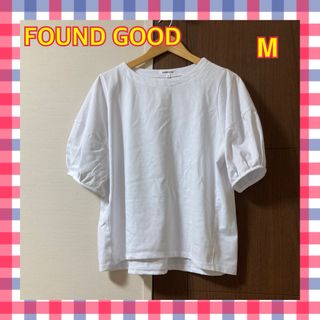 【新品】FoundGood レディースMサイズ半袖Tシャツランタンスリーブ