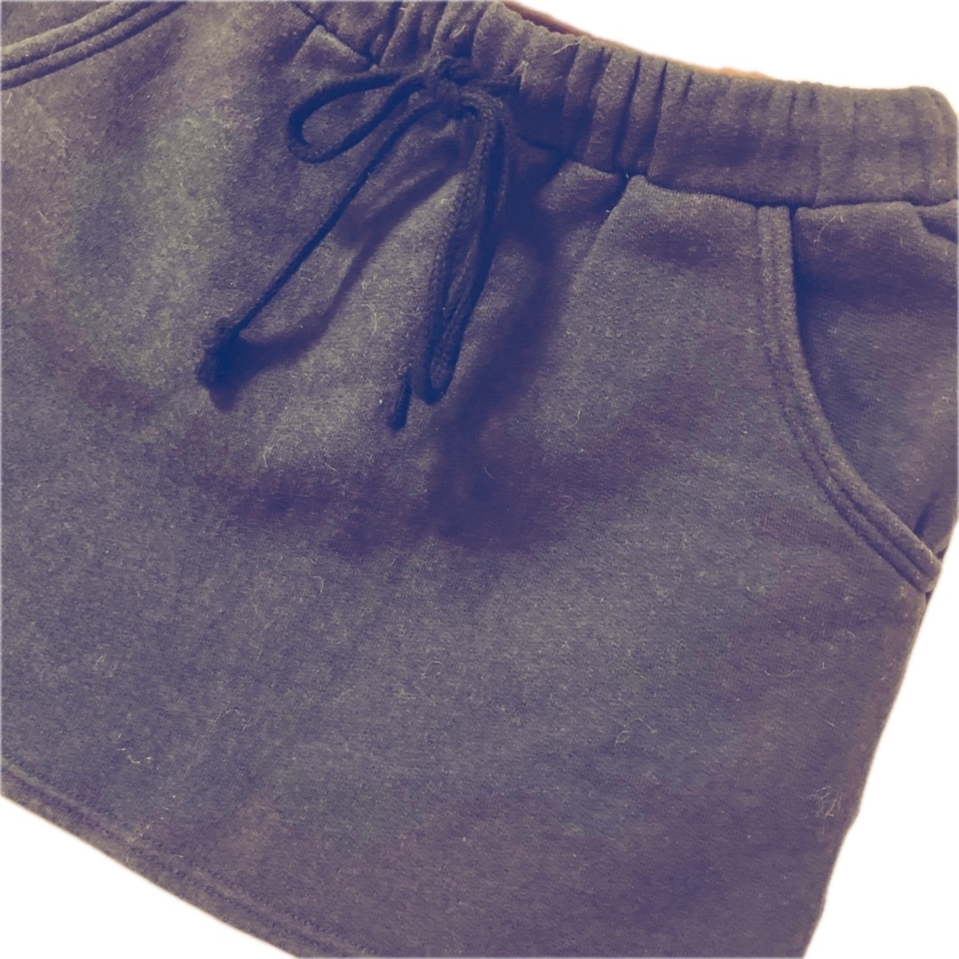 スウェット生地ミニスカート レディースのスカート(ミニスカート)の商品写真