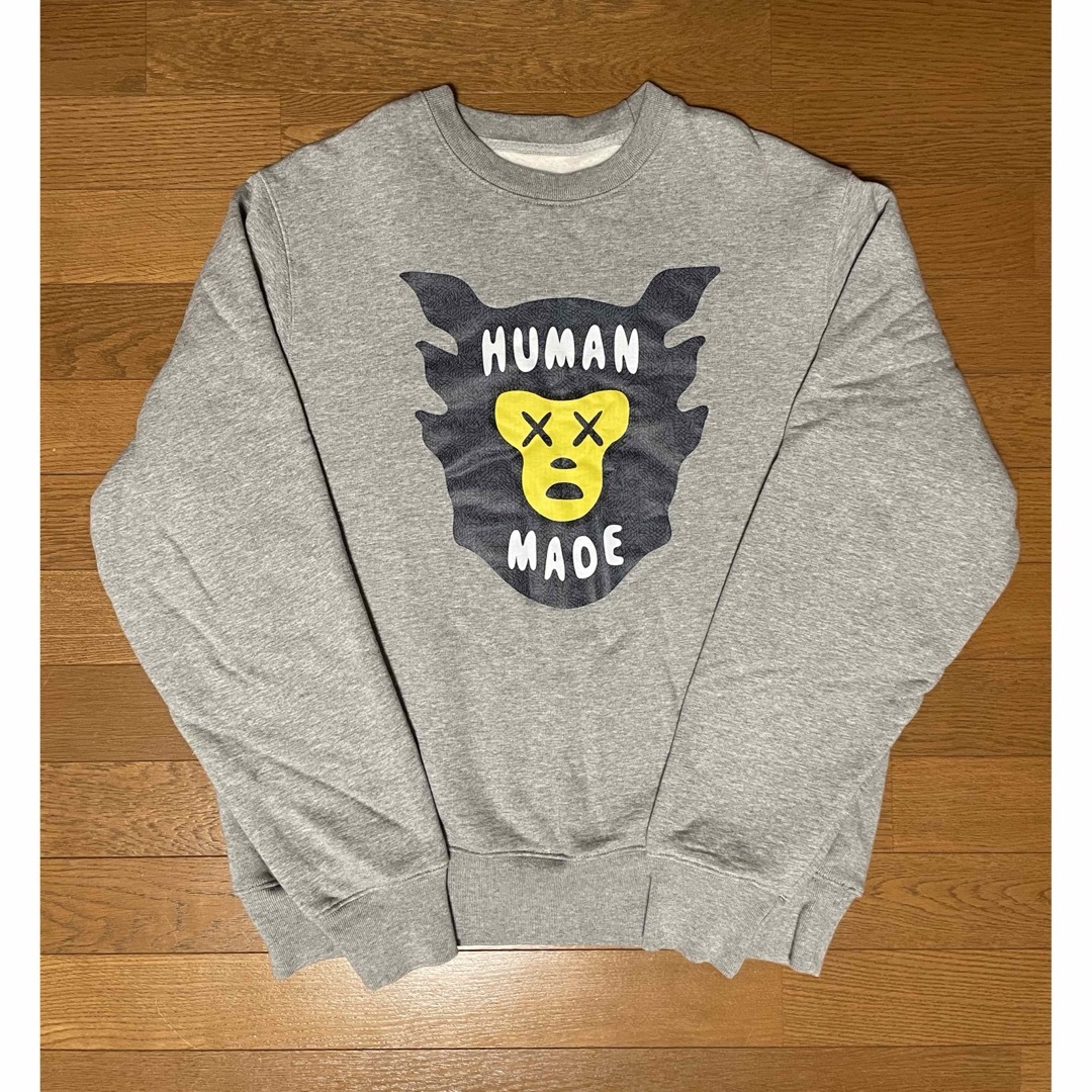 HUMAN MADE(ヒューマンメイド)のHUMAN MADE ヒューマンメイド KAWS 21AW SWEATSHIRT メンズのトップス(スウェット)の商品写真