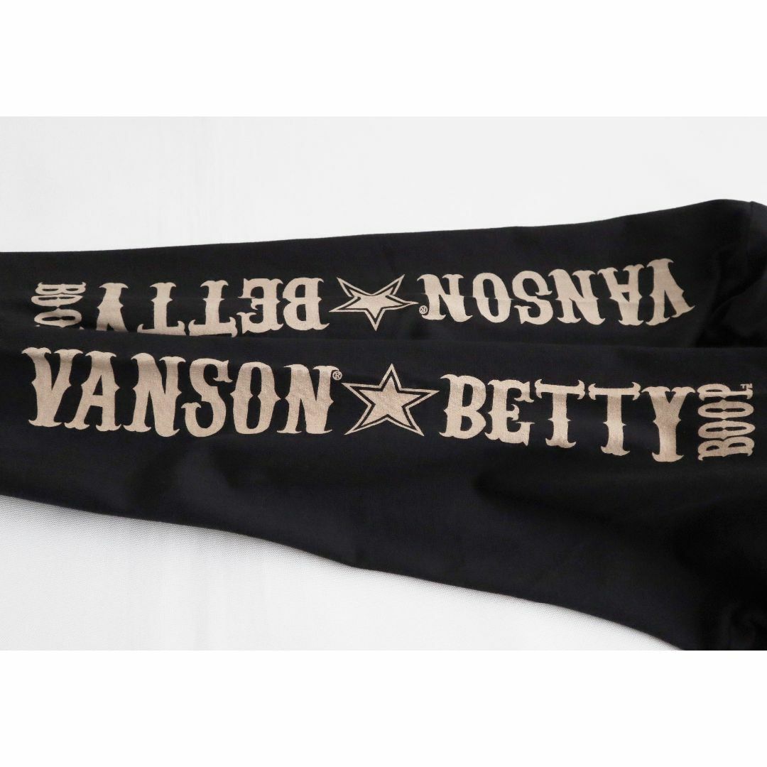 VANSON(バンソン)のVANSON × Betty Boop　コラボ ロンＴ 長袖Ｔシャツ メンズのトップス(Tシャツ/カットソー(七分/長袖))の商品写真