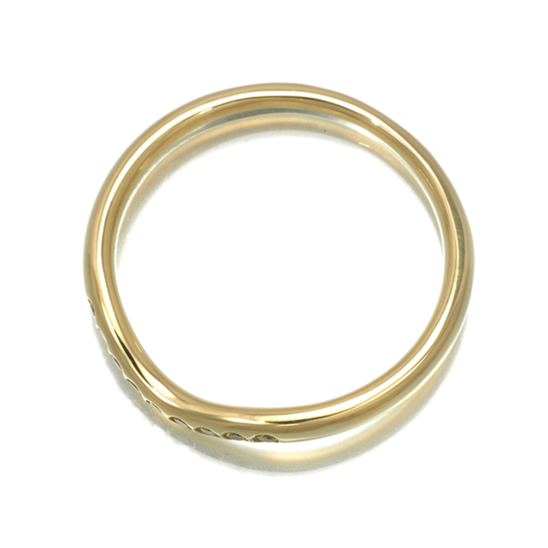 Tiffany & Co.(ティファニー)のティファニー リング イエローダイヤ カーブドバンド 9P 12号 K18YG  レディースのアクセサリー(リング(指輪))の商品写真