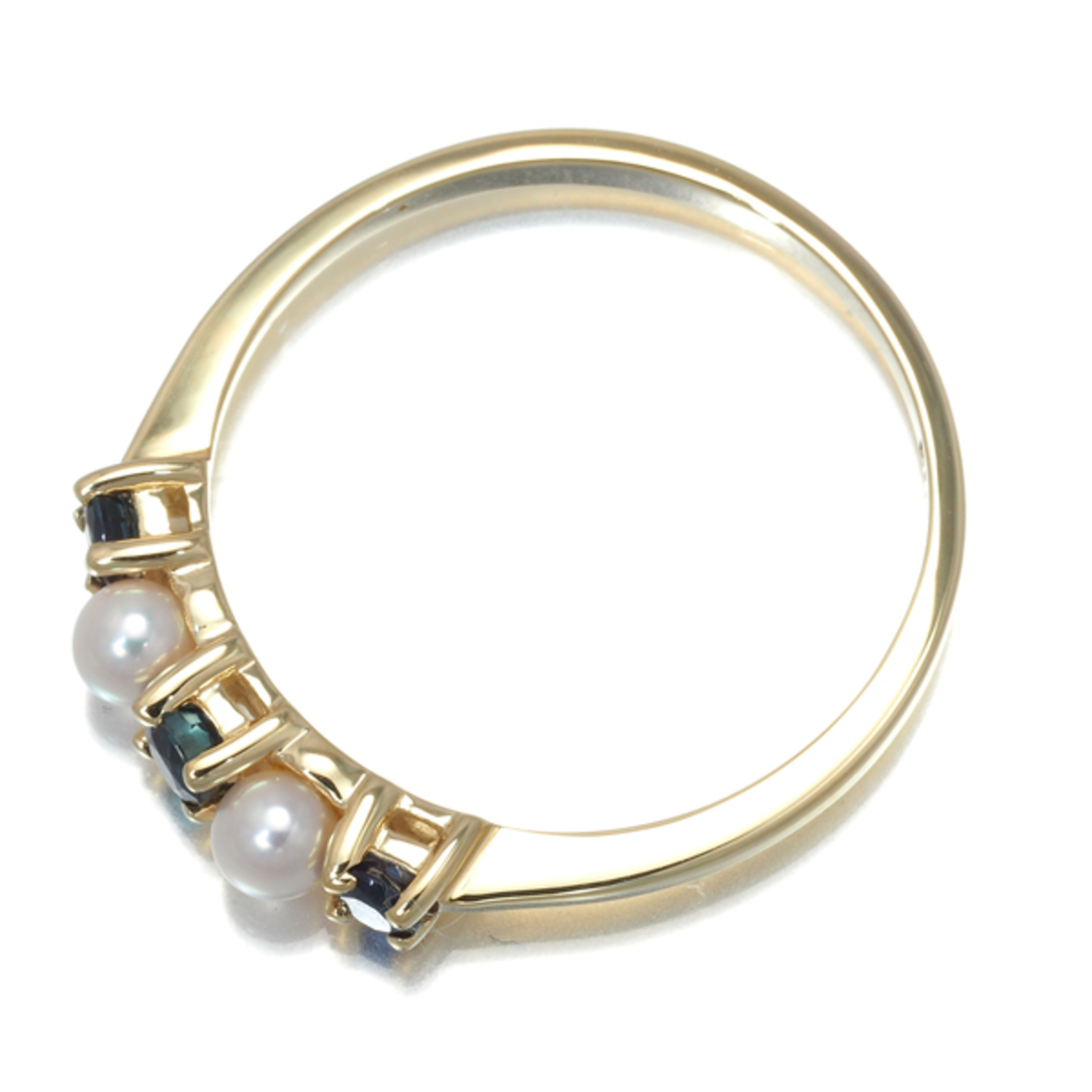 Tiffany & Co.(ティファニー)のティファニー リング パール 真珠  サファイア  17号 K14YG  レディースのアクセサリー(リング(指輪))の商品写真