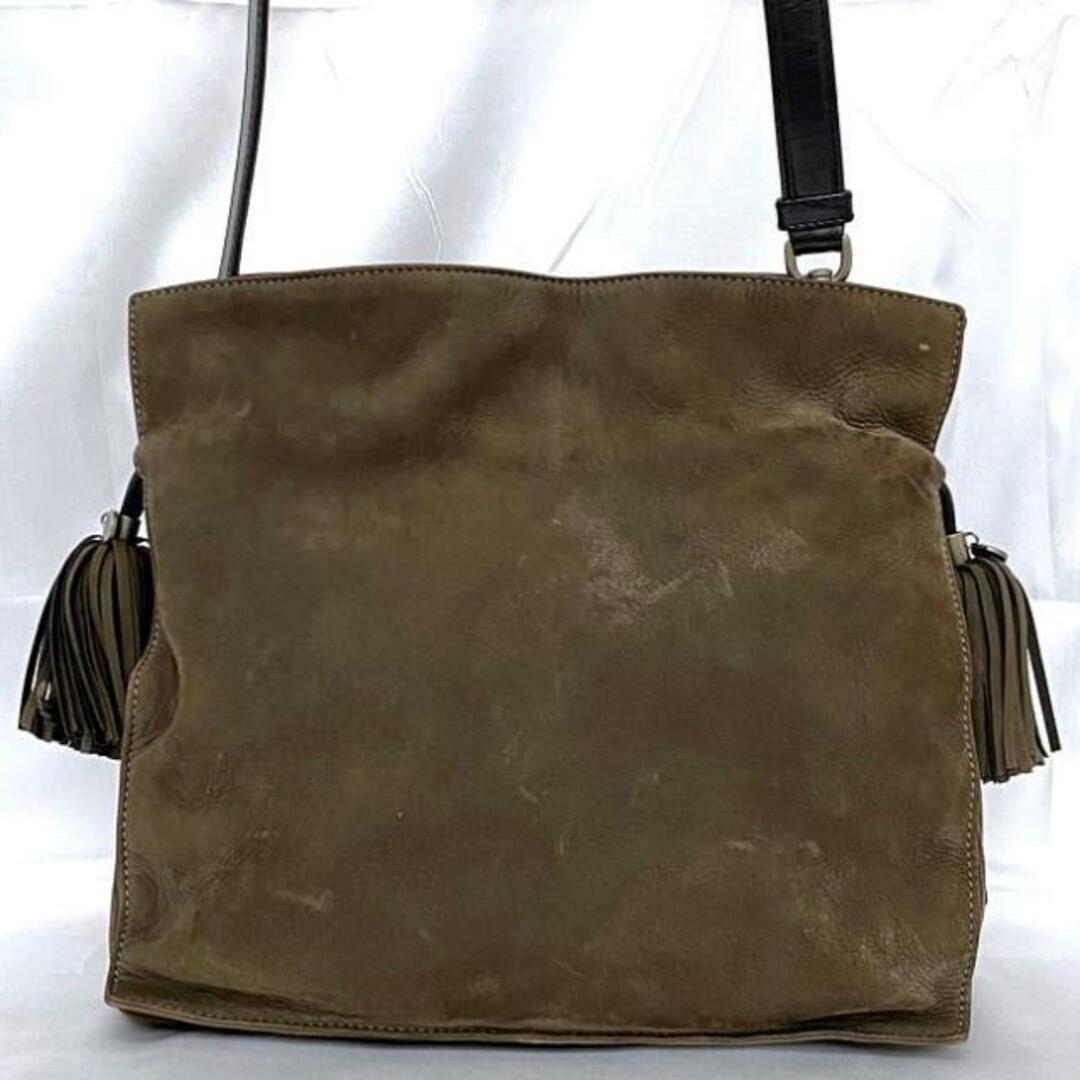 LOEWE - ロエベ 巾着 ショルダーバッグ フラメンコ 30 ブラウン LOEWE - ロエベ 巾着 ショルダーバッグ フラメンコ 30 ブラウン