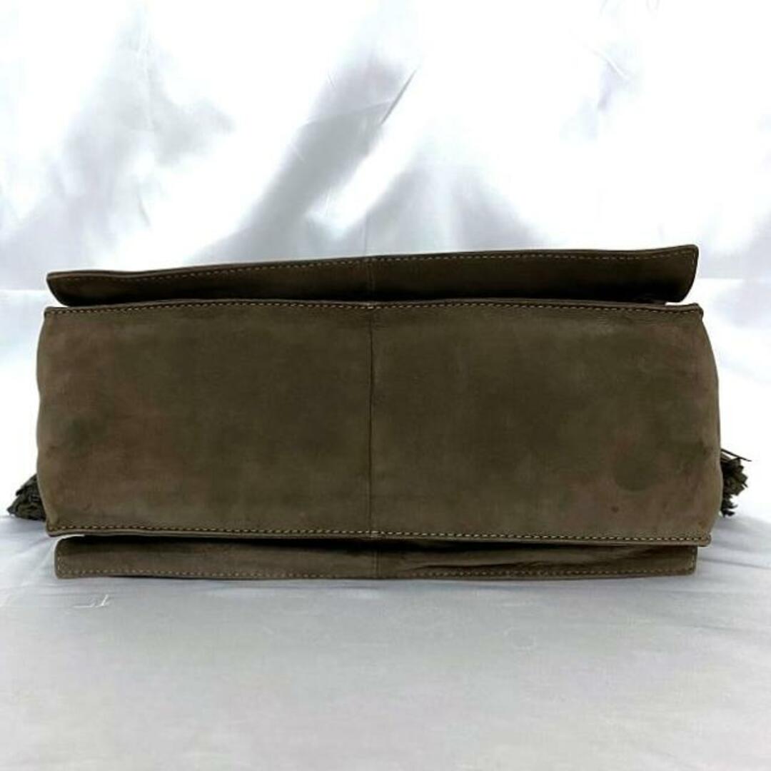 LOEWE - ロエベ 巾着 ショルダーバッグ フラメンコ 30 ブラウン LOEWE - ロエベ 巾着 ショルダーバッグ フラメンコ 30 ブラウン