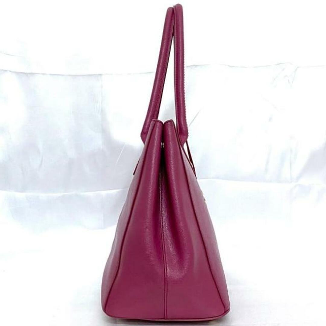 FURLA - フルラ トートバッグ ピンク チャーム付 レザー 中古 FURLA - フルラ トートバッグ ピンク チャーム付 レザー 中古