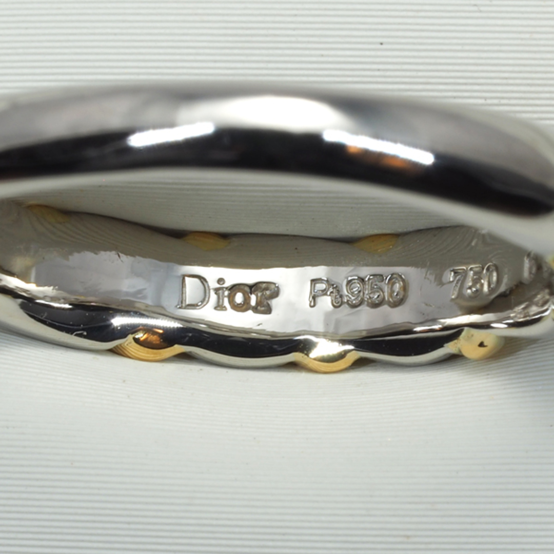 Dior(ディオール)のディオール リング   コンビカラー ツイスト 8号 Pt950/K18YG  レディースのアクセサリー(リング(指輪))の商品写真