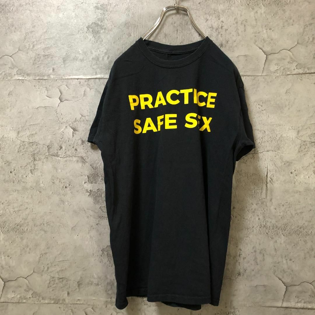 PRACTICE メッセージ USA輸入 Tシャツ メンズのトップス(Tシャツ/カットソー(半袖/袖なし))の商品写真