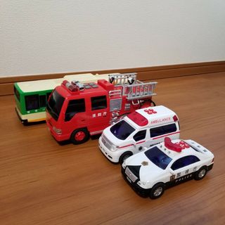 トイコー(TOYCO)のトイコー サウンドシリーズ ４台セット(電車のおもちゃ/車)