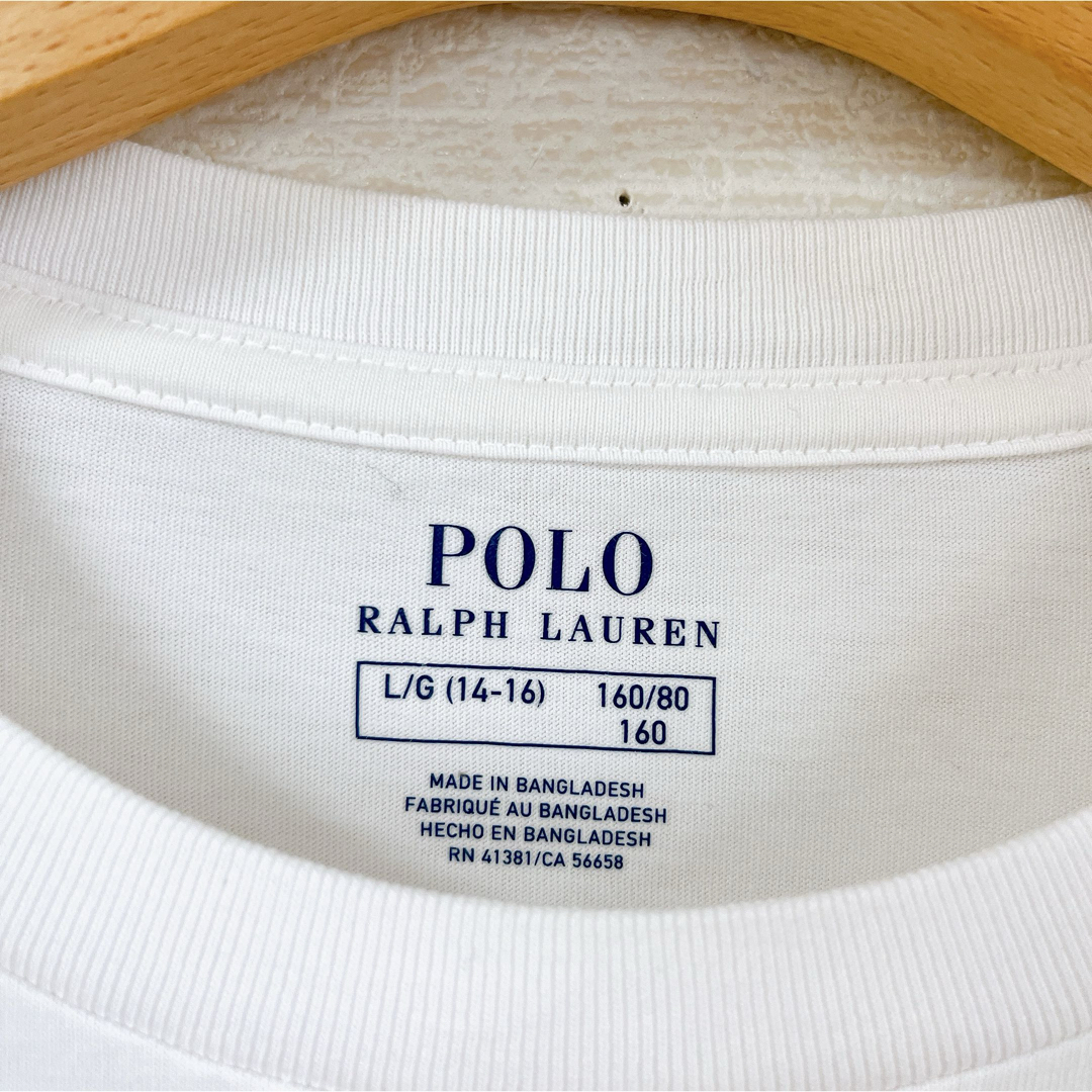 POLO RALPH LAUREN(ポロラルフローレン)のラルフローレン 白 半袖 レディースのトップス(Tシャツ(半袖/袖なし))の商品写真