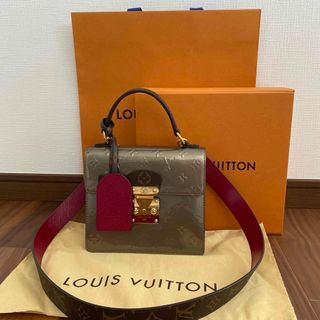 ルイヴィトン(LOUIS VUITTON)のルイヴィトンスプリングストリートPMヴェルニメタリックグレー♪(ハンドバッグ)