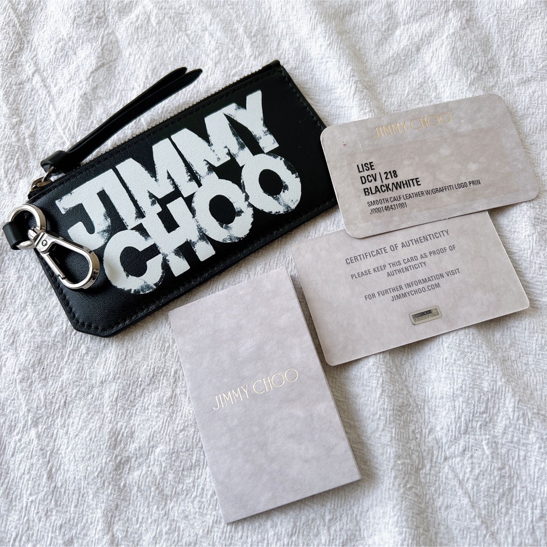 JIMMY CHOO(ジミーチュウ)の【希少】新品ジミーチュウ×ERIC HAZE コラボカードケースLISE レディースのファッション小物(コインケース)の商品写真