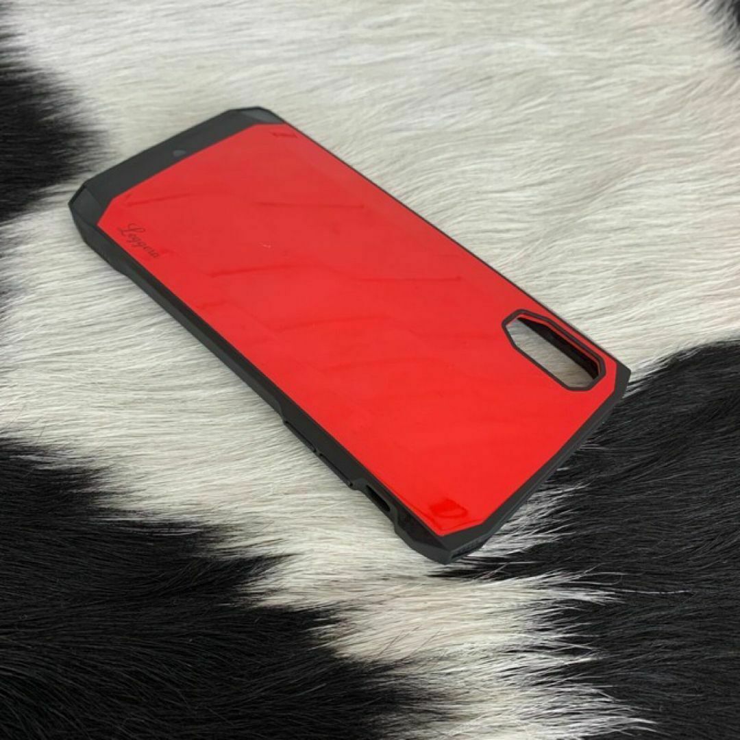 新品 iPhone XS X スマホ ケース ワイヤレス充電可能 スマート 赤 スマホ/家電/カメラのスマホアクセサリー(iPhoneケース)の商品写真