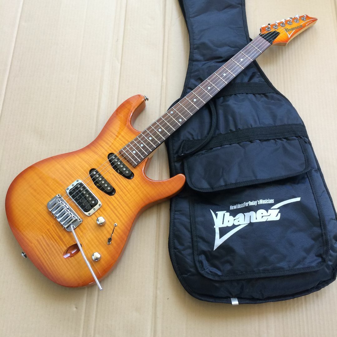 Ibanez(アイバニーズ)のIbazez SA series アイバニーズ SA シリーズ FM トラ目 楽器のギター(エレキギター)の商品写真