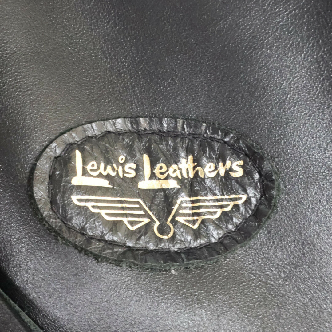 Lewis Leathers(ルイスレザー)のルイスレザー 391T TIGHT FIT LIGHTNING タイトフィットライトニング ホースハイド ダブルライダース 36 メンズのジャケット/アウター(ライダースジャケット)の商品写真