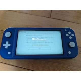 Nintendo Switch - Nintendo Switch Lite 本体のみ ブルー 箱無し