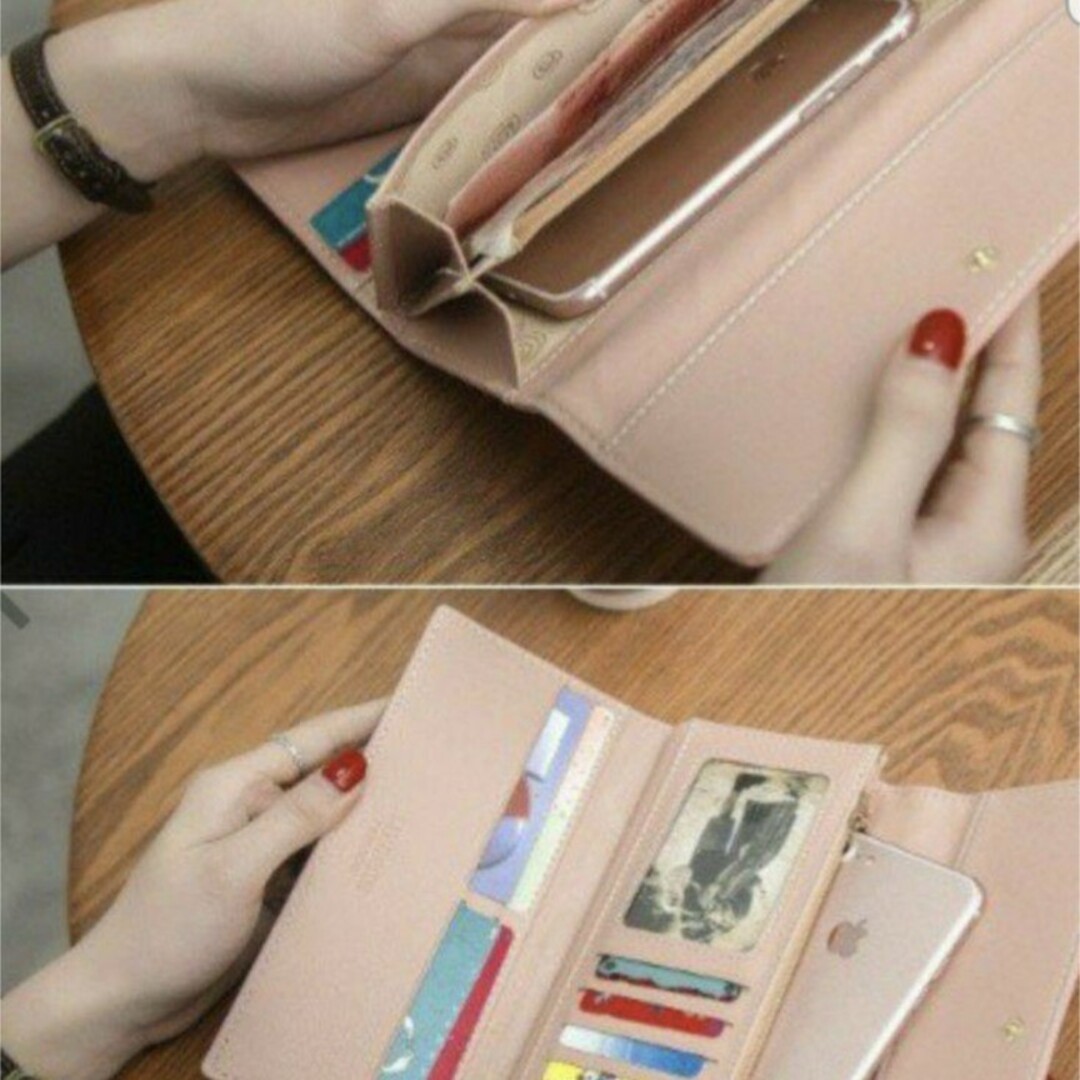 長財布　ピンク レディースのファッション小物(財布)の商品写真