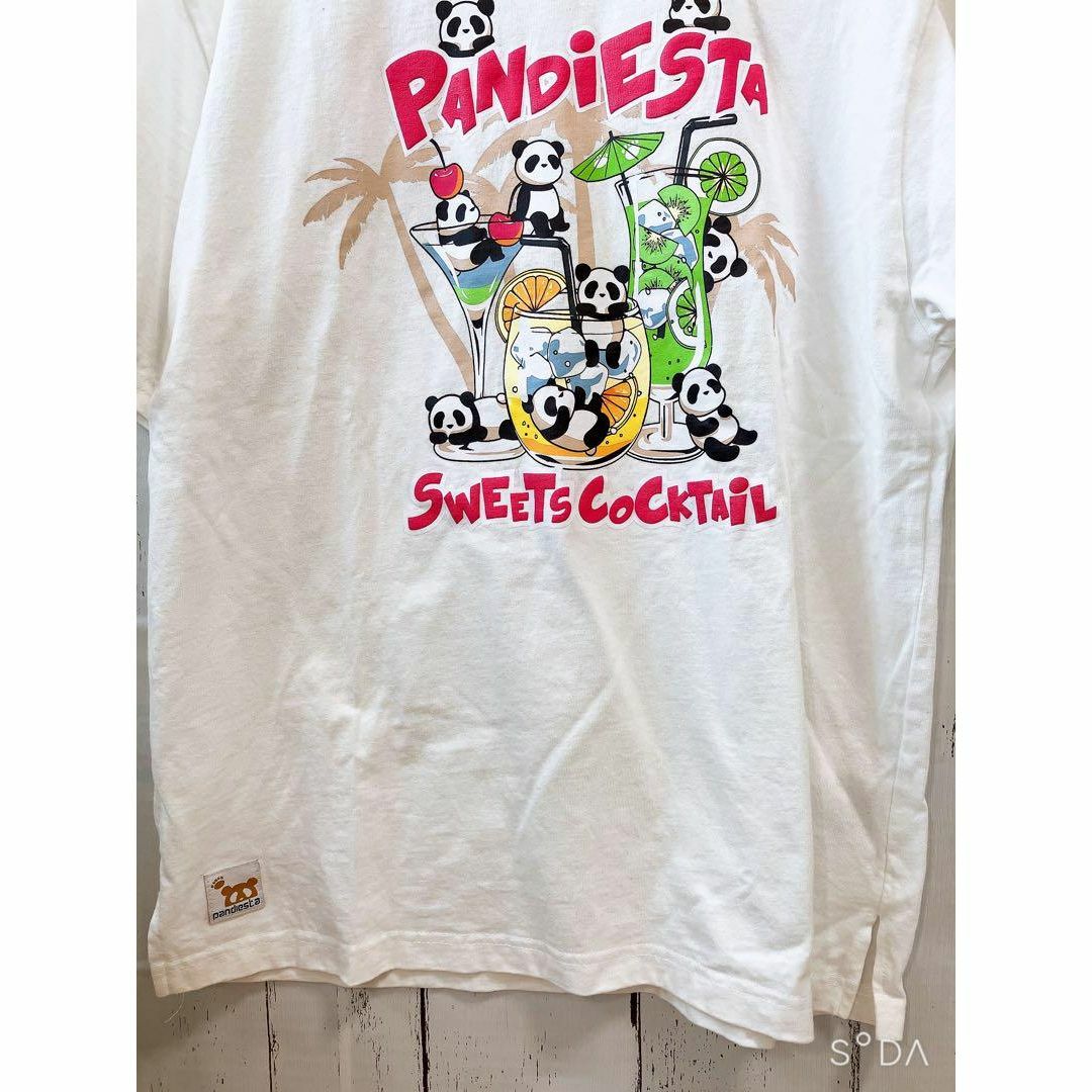 PANDIESTA パンディエスタ 半袖 Tシャツ 白 スイーツカクテル メンズ メンズのトップス(Tシャツ/カットソー(半袖/袖なし))の商品写真