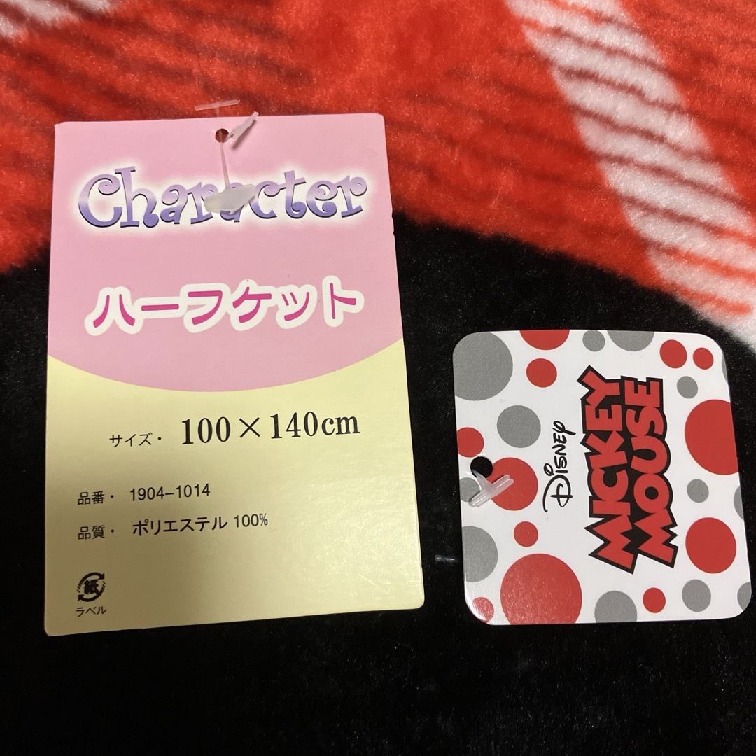 Disney(ディズニー)のディズニー　ハーフケット キッズ/ベビー/マタニティの寝具/家具(毛布)の商品写真