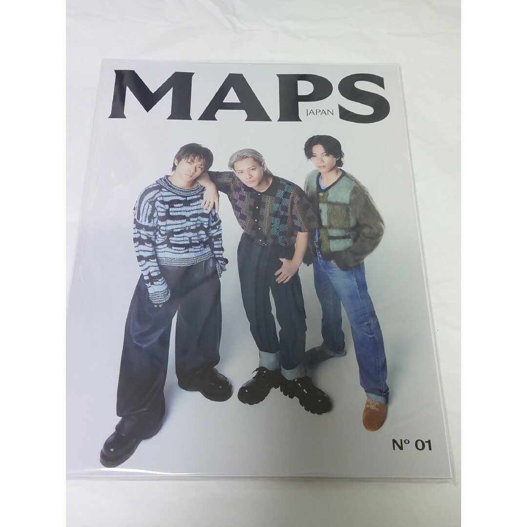 MAPS JAPAN　日本版　Number_i エンタメ/ホビーの雑誌(専門誌)の商品写真