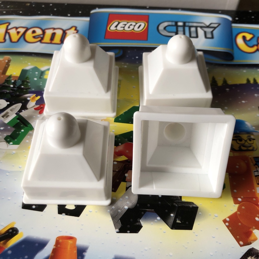 Lego(レゴ)のLEGO 白部品 キッズ/ベビー/マタニティのおもちゃ(積み木/ブロック)の商品写真