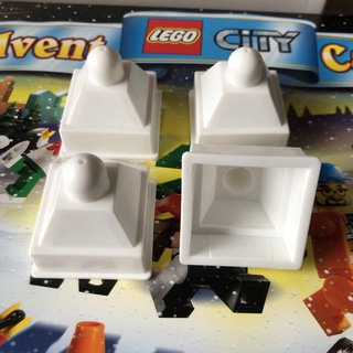 レゴ(Lego)のLEGO 白部品(積み木/ブロック)