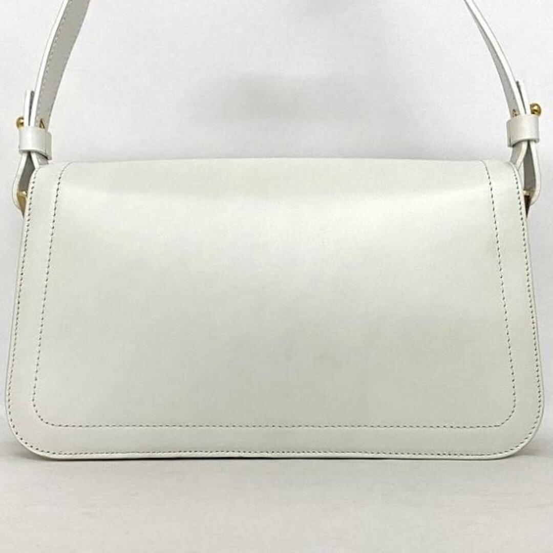 CELINE - セリーヌ セミショルダー バッグ ホワイト トリオンフ CELINE - セリーヌ セミショルダー バッグ ホワイト トリオンフ